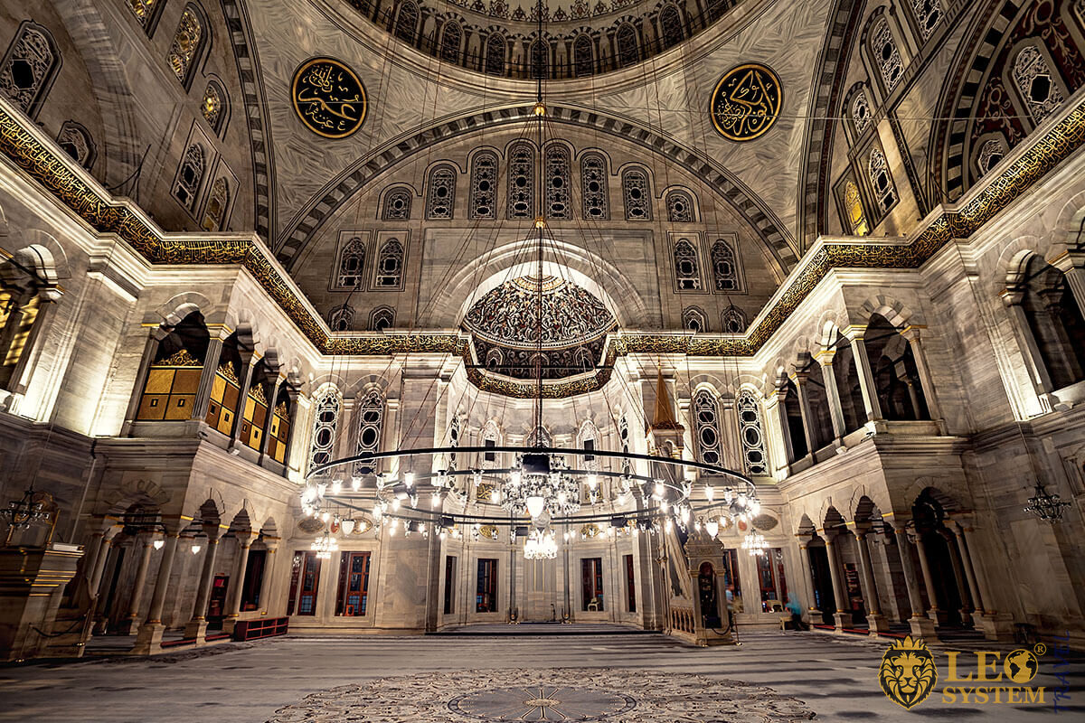 The Blue Mosque - historic mosque located in Istanbul, Turkey