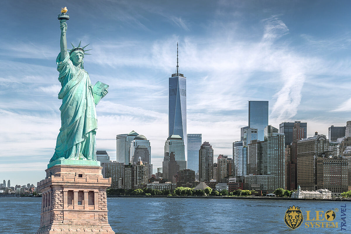 The statue of Liberty - New York City, USA