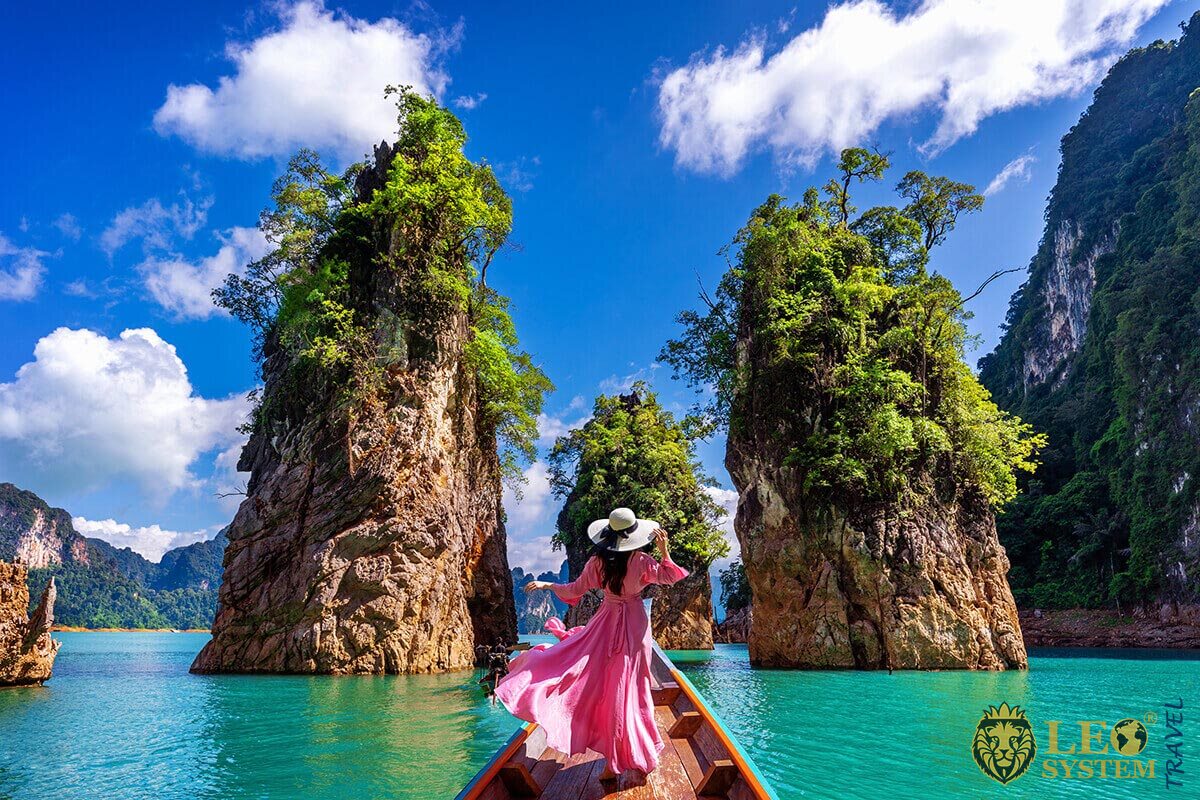 Exotic and fabulous landscapes in Thailand Khao Sok National Park