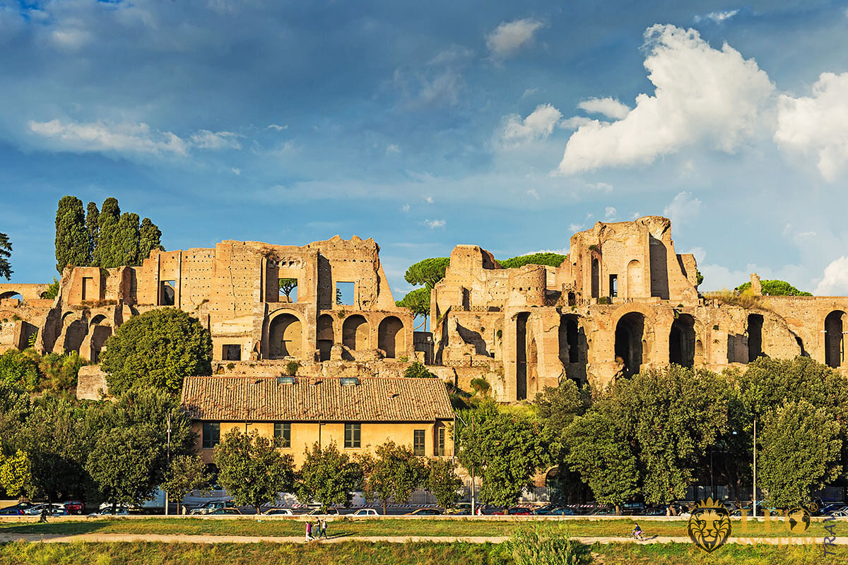 Famous building in Rome - Circus Maximus