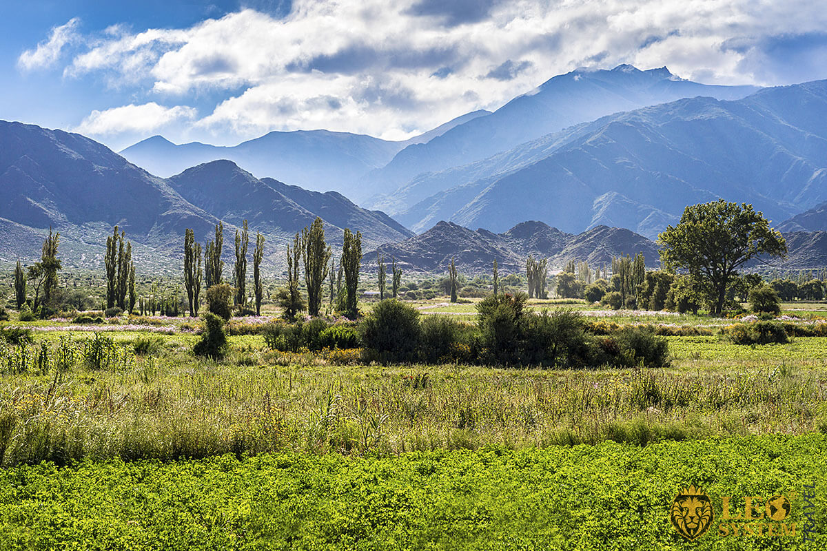 Beautiful landscape in Salta, Argentina