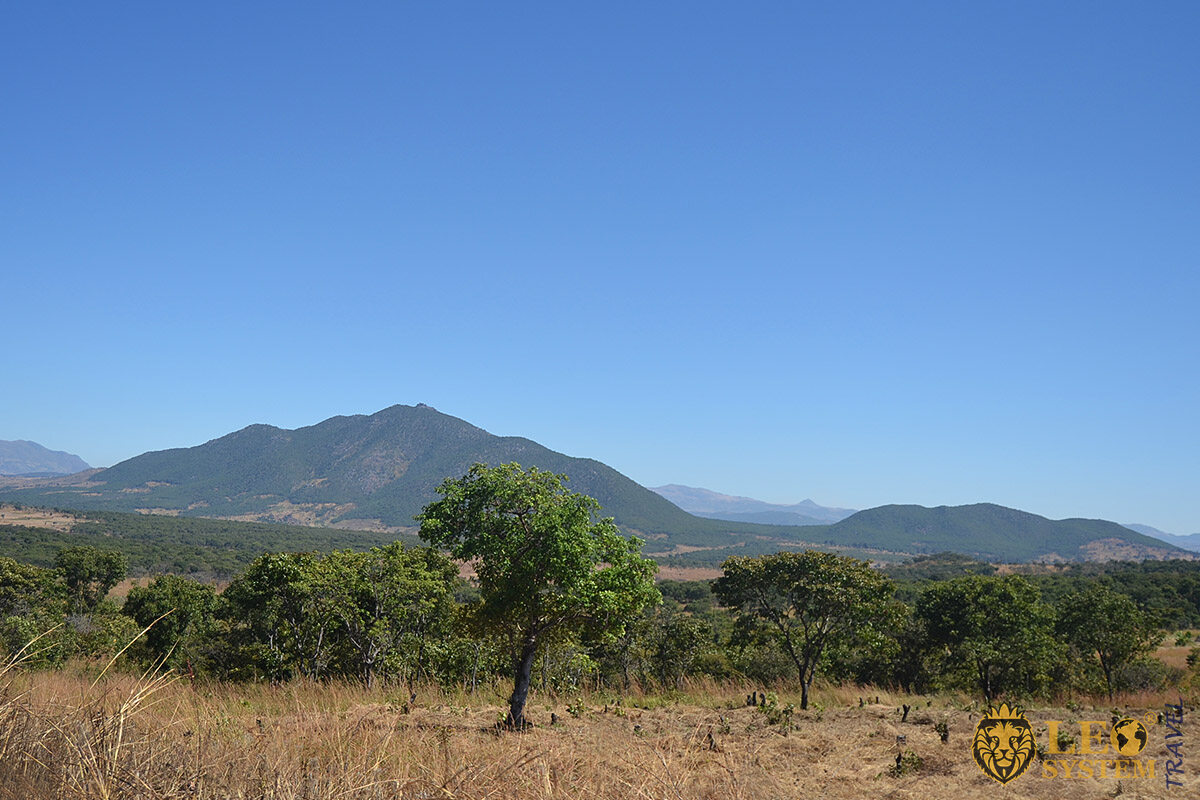 Image of nature and mountains in Huambo, Angola