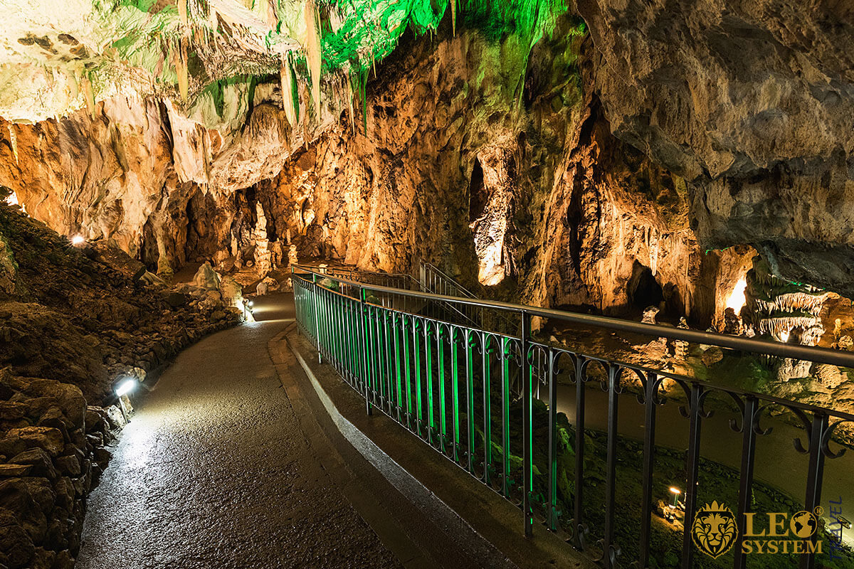 Image of Moravian Karst it is a famous and large cave complex, Brno, Czech Republic