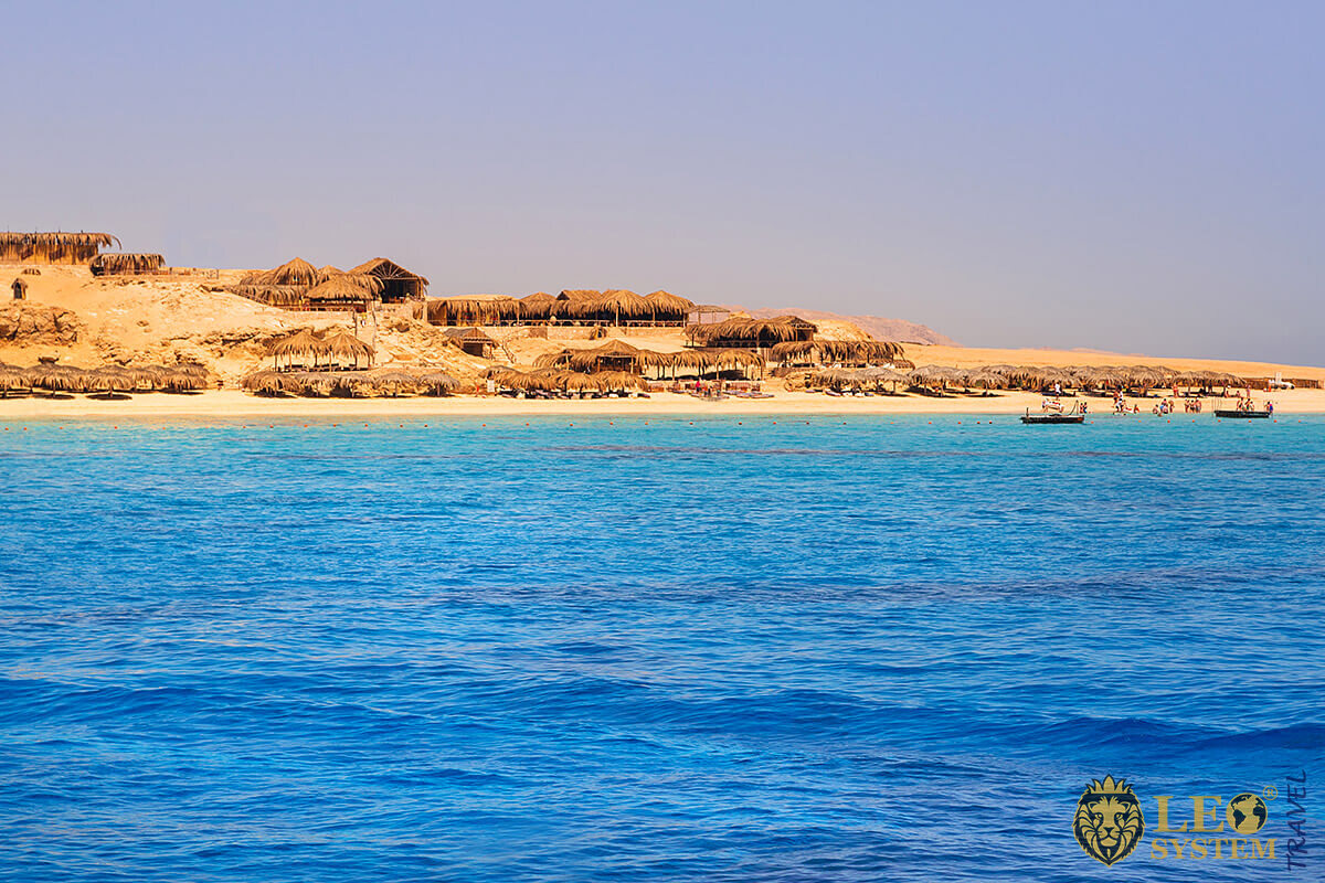 Image of the Red Sea and Mahmya Island, Egypt