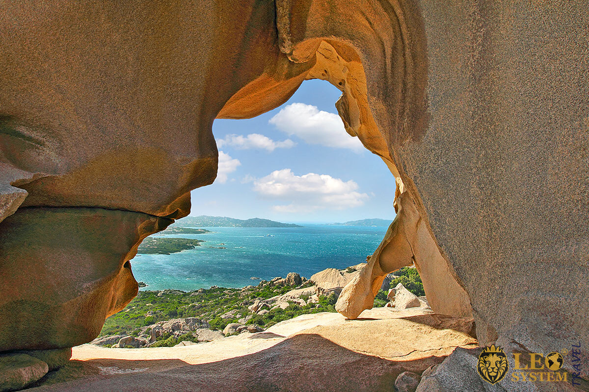 View from Bear Rock, Sardinia, Italy