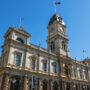 View of Ballarat Town Hall, Australia