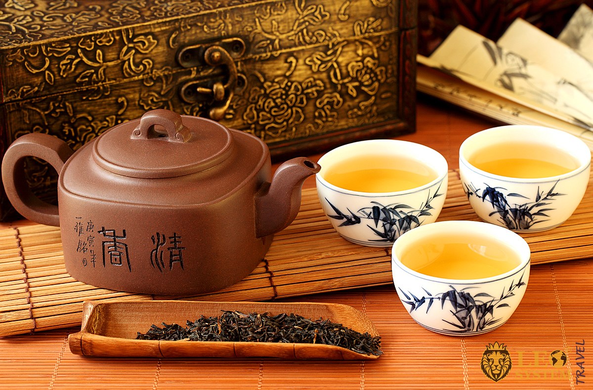 Image of tea ceremony in Asia