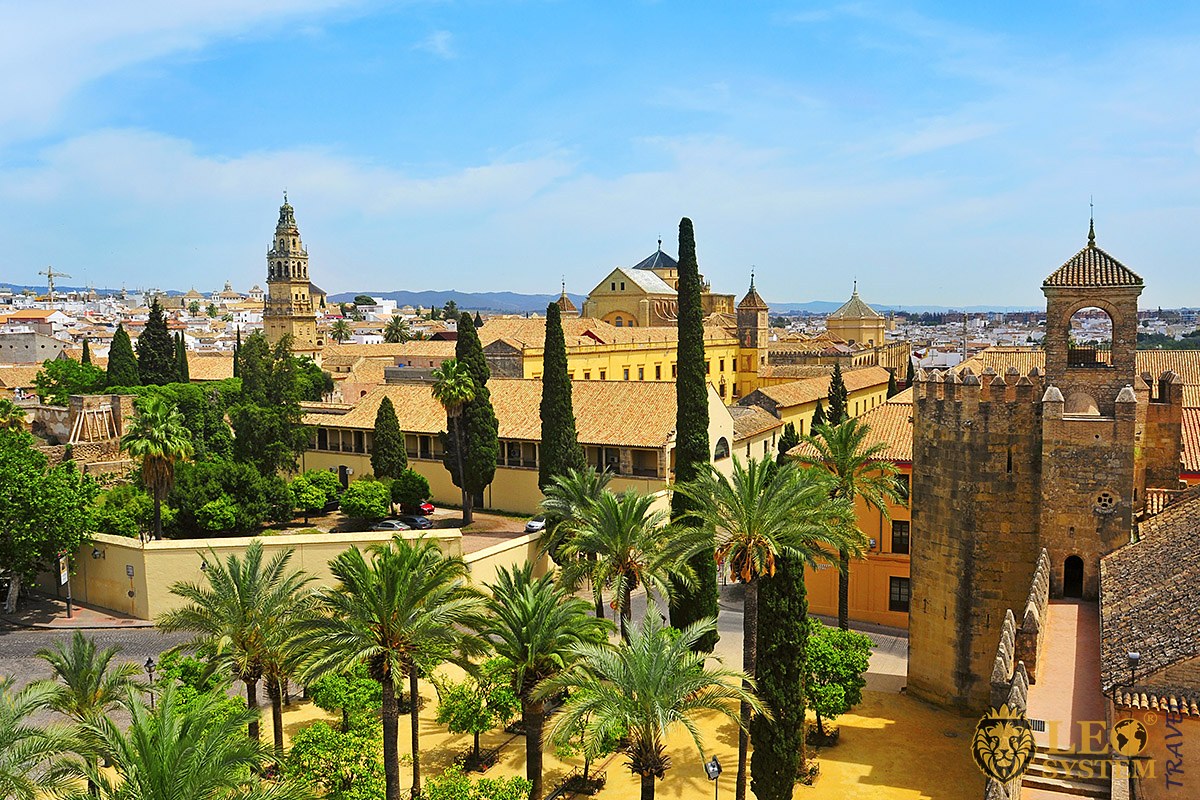 View of the old city in Cordoba, Spain