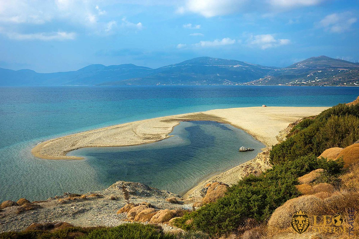 Image of the magnificent beach on the Island of Euboea