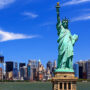 Image of the Statue of Liberty in New York, America